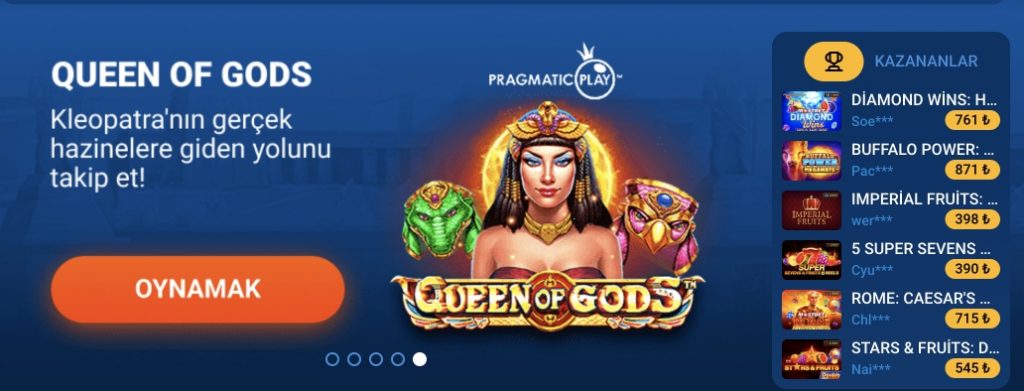 E casino oyun makinesi doğrudan