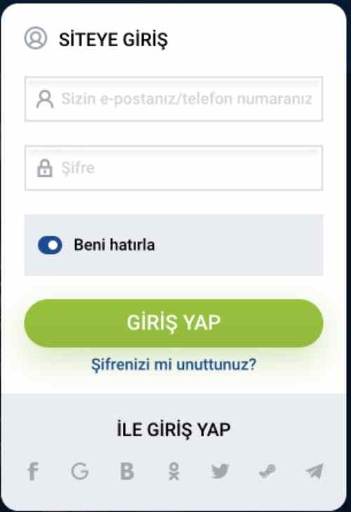 Ücretsiz kaydolun